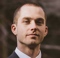 Thomas Whitfield, handelsanalytiker inden for kryptomarkedet, portræt